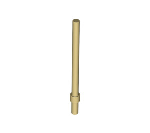 LEGO Tan Bar 6 with Thick Stop (28921 / 63965)