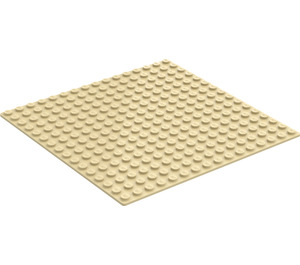 LEGO Tan Baseplate 16 x 16 (6098 / 57916)