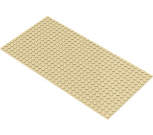 LEGO Zandbruin Grondplaat 16 x 32 (2748 / 3857)