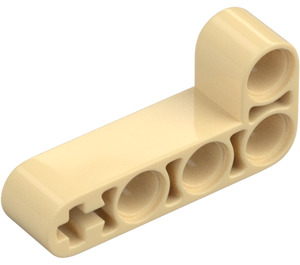 LEGO Tan Beam 2 x 4 Bent 90 Degrees, 2 and 4 holes (32140 / 42137)