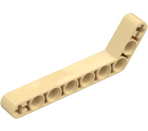 LEGO Beige Balken Gebogen 53 Grad, 3 und 7 Löcher (32271 / 42160)