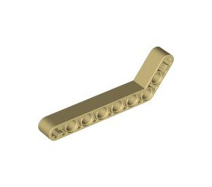 LEGO Tan Beam Bent 53 Degrees, 3 and 7 Holes (32271 / 42160)
