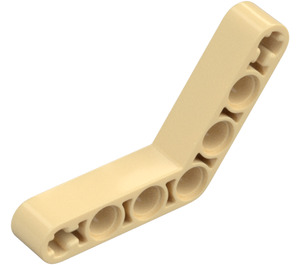 LEGO Beige Balken Gebogen 53 Grad, 4 und 4 Löcher (32348 / 42165)