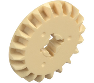 LEGO Tan Bevel Gear Half with 20 Teeth (32198)