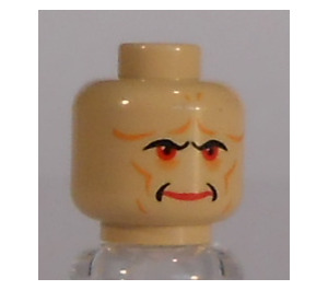 LEGO Bronzer Bib Fortuna Tête (Clou de sécurité) (3626)