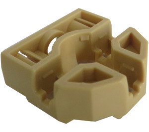 LEGO Tan Block Connector with Ball Socket (32172)