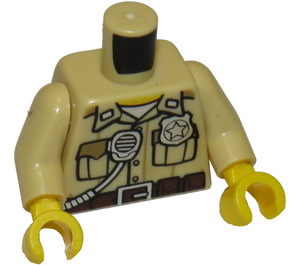 LEGO Barva opálení Loď Řidič Minifigurka Trup (973 / 76382)