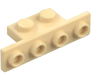 LEGO Barva opálení Konzola 1 x 2 - 1 x 4 se zaoblenými rohy (2436 / 10201)