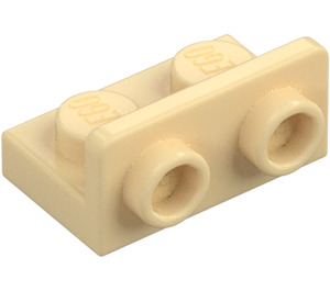 LEGO Tan Bracket 1 x 2 with 1 x 2 Up (99780)