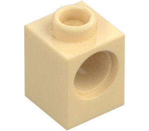 LEGO Tan Brick 1 x 1 with Hole (6541)