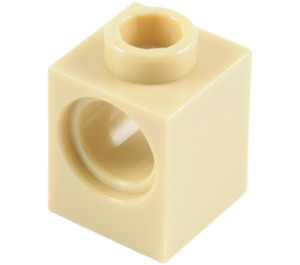 LEGO Beige Backstein 1 x 1 mit Loch (6541)