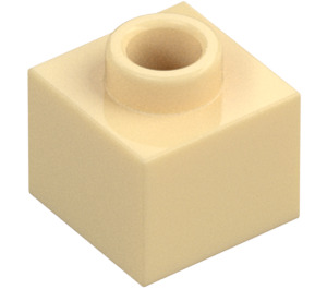 LEGO Beige Mattoncino 1 x 1 x 0.7 (86996)