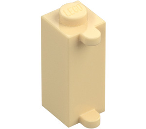 LEGO Tan Brick 1 x 1 x 2 with Shutter Holder (3581)