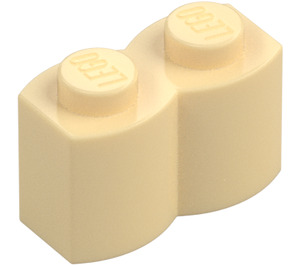 LEGO Barva opálení Kostka 1 x 2 Log (30136)