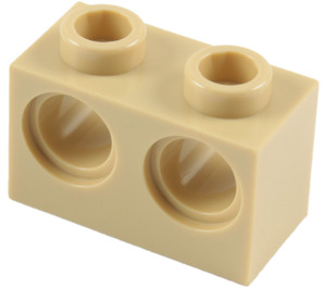 LEGO Beige Backstein 1 x 2 mit 2 Löcher (32000)