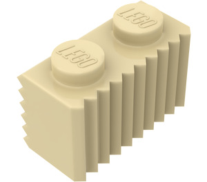 LEGO bronzer Brique 1 x 2 avec Grille (2877)