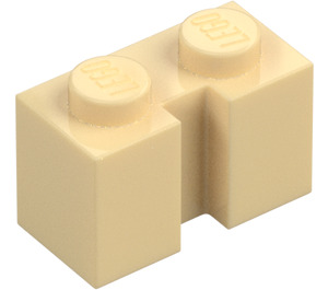 LEGO Tan Brick 1 x 2 with Groove (4216)