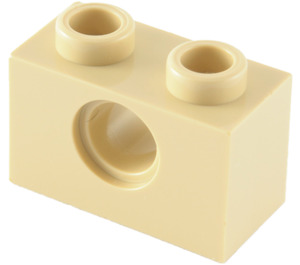 LEGO Zandbruin Steen 1 x 2 met Gat (3700)