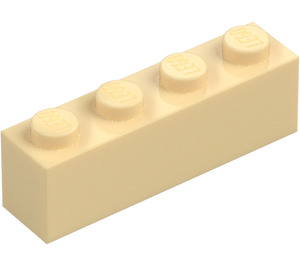 LEGO Tan Brick 1 x 4 (3010 / 6146)