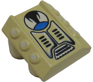 LEGO bronzer Brique 2 x 2 avec Flanges et Pistons avec Plates, Air Intake (30603)