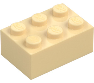 LEGO Tan Brick 2 x 3 (3002)