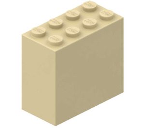 LEGO Tan Brick 2 x 4 x 3 (30144)
