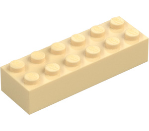 LEGO Beige Stein 2 x 6 (2456 / 44237)