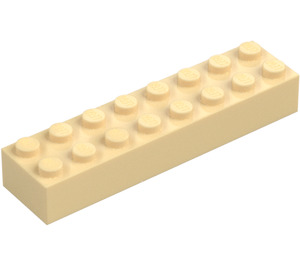 LEGO Beige Palikka 2 x 8 (3007 / 93888)