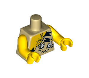 LEGO bronzer Caveman Torse (973 / 88585)