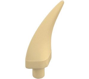 LEGO Tan Claw with 0.5L Bar and 2L Curved Blade (87747 / 93788)