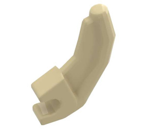 LEGO Beige Klo med 3.2 Holder (3171)