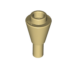 LEGO Tan Cone 1 x 1 Inverted with Handle (11610)