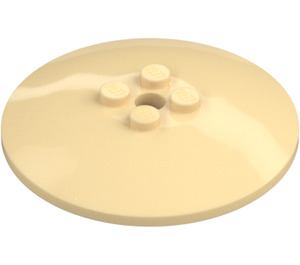 LEGO Tan Dish 6 x 6 (35327 / 44375)