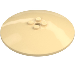 LEGO Beige Dish 8 x 8 (3961 / 18859)