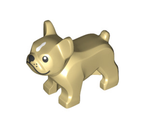 LEGO Tan Dog - French Bulldog with White Hair Patch (32892 / 79490)