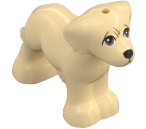 LEGO Bronzer Chien avec Forehead Mark (101300)