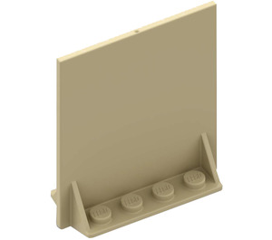 LEGO Beige Ovi 2 x 8 x 6 Revolving jossa Shelf Supports (40249 / 41357)