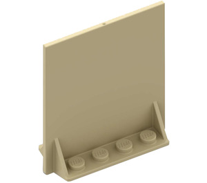 LEGO Tan Door 2 x 8 x 6 Revolving with Shelf Supports (40249 / 41357)