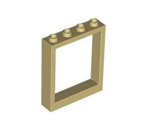 LEGO Tan Door Frame 1 x 4 x 4 (Lift) (6154 / 40527)
