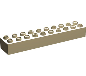 LEGO bronzer Duplo Brique 2 x 10 (2291)