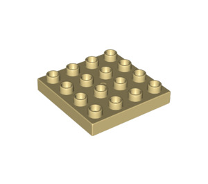 LEGO bronzer Duplo assiette 4 x 4 (14721)