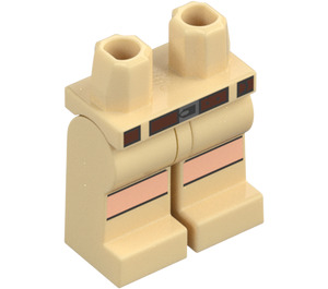 LEGO Brungul Ellie Sattler Minifigur Höfter och ben (73200 / 103576)