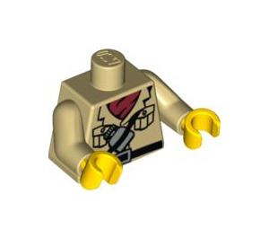 LEGO Tan Explorer Torso (973 / 88585)