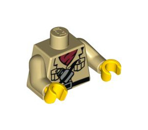 LEGO Beige Explorer Torso (973 / 88585)