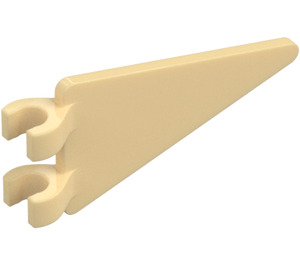 LEGO Tan Flag 2 x 4 Triangular  (5555)