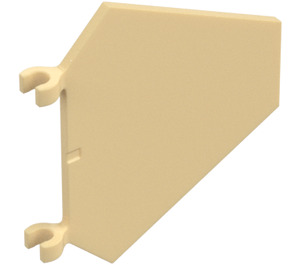 LEGO Beige Flagge 5 x 6 Hexagonal mit dicken Clips (17979 / 53913)