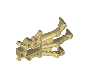 LEGO Tan Foot With 3 Claws 5 x 8 x 2 (53562 / 87047)
