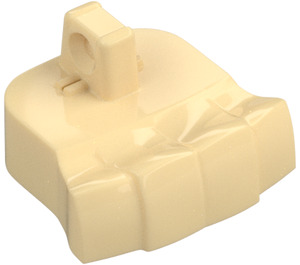 LEGO Beige Piede con Stub (3560)