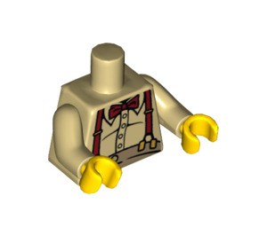 LEGO Beige Grandpa Torso (973 / 88585)