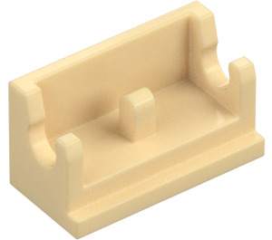 LEGO Tan Hinge 1 x 2 Base (3937)